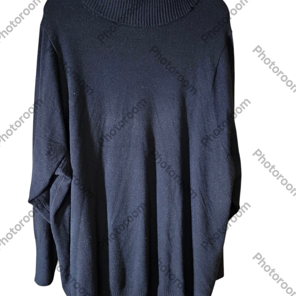 NWT Size 6 Torrid Black Turtleneck Sweater - Picture 3 of 4
